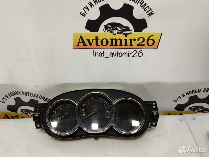 Панель приборов Logan sandero 2 stepway