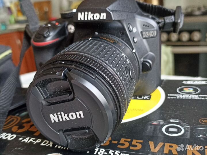 Зеркальный фотоаппарат nikon D3400