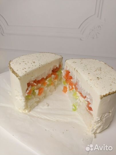 Бенто суши несладкий торт