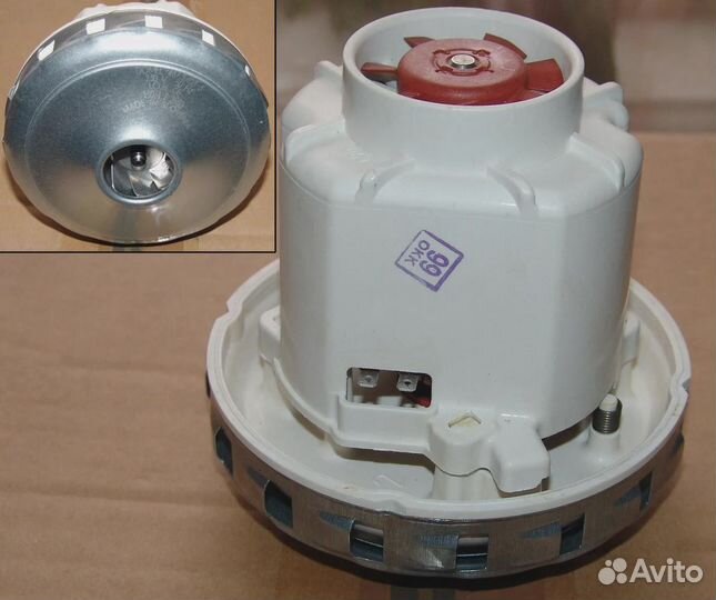 Мотор пылесоса thomas 1350w, H128, h42, D131, d58