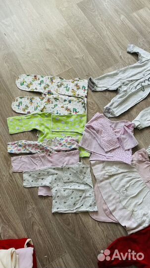 Детские вещи пакетом от 0 до 6 месяцев