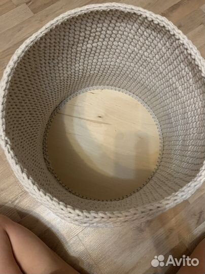 Корзина ручной работы большая