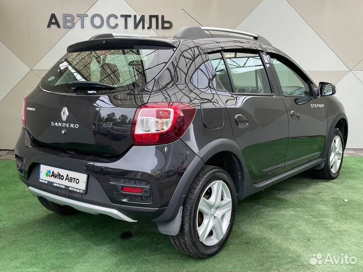 Renault Sandero Stepway 1.6 МТ, 2017, 97 985 км