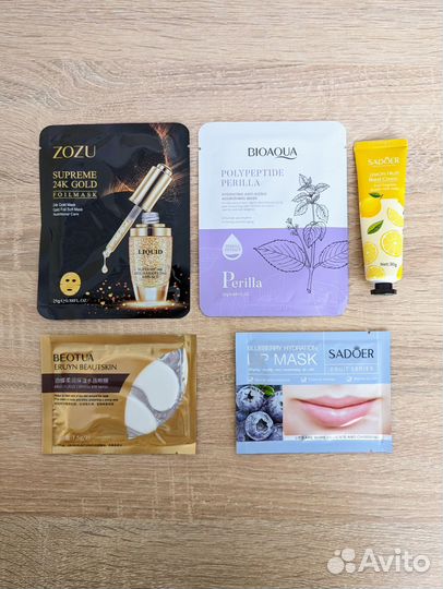 Маски для лица патчи для глаз крем для рук