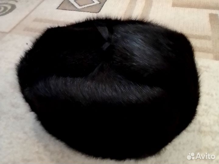 Норковая шапка мужская
