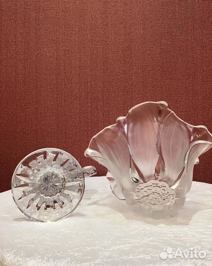 Подсвечник сова и конфетница форма цветка