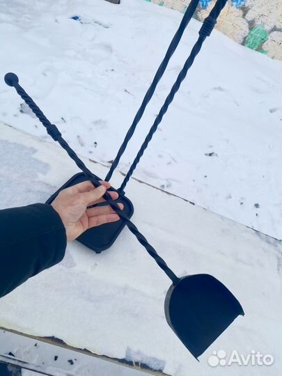 Совок и кочерга, ручная работа