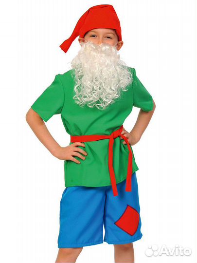 Прокат костюма гнома