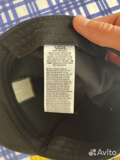 Кепка vans snapback