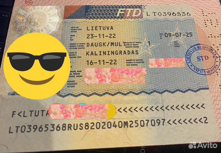 Упрощенный транзит (утд виза) через Литву