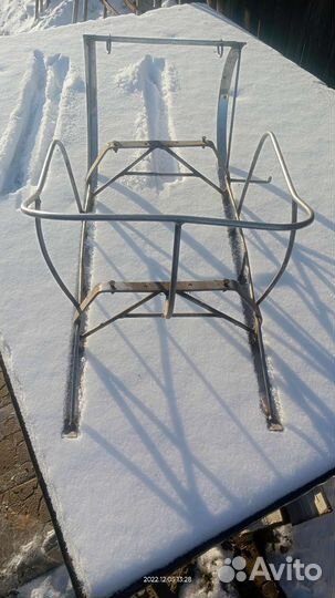 Санки из нержавейки