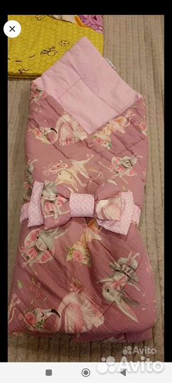 Конверт на выписку для девочки