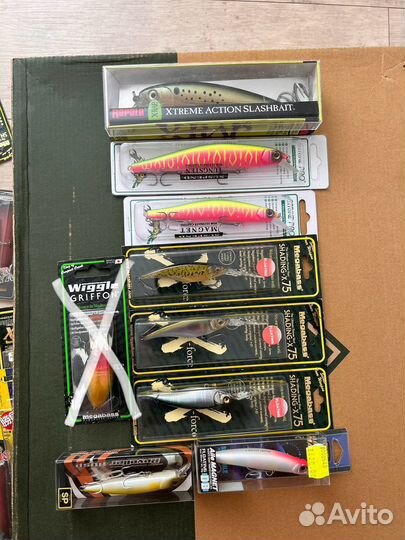 Megabass, Rapala,Duel, Golden Mean,strike pro от