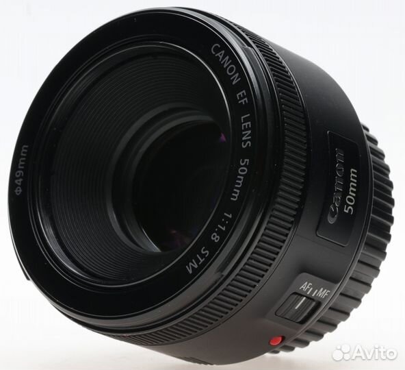 Объектив комиссионный Canon EF 50mm f/1.8 STM (б/у