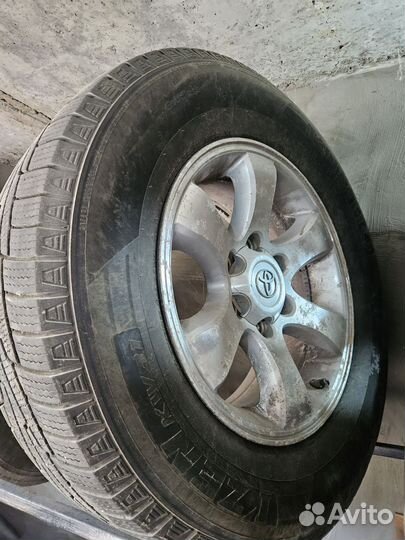 Диски toyota prado r17