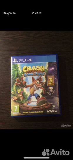 Crash bandicoot n sane trilogy ps4