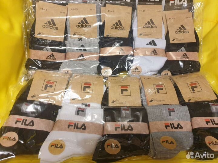 Мужские и женские носки reebok, adidas