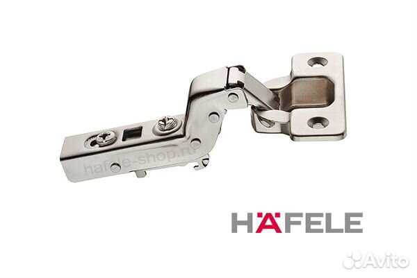 Петля мебельная Häfele (доводчик + монтаж. планка)