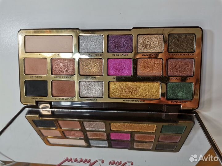 Тени Too Faced