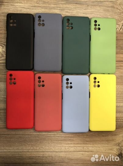 Силиконовые чехлы Samsung M31S