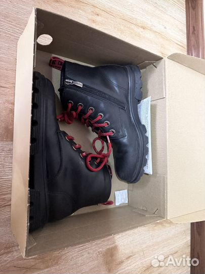 Ботинки демосезонные нат.кожа