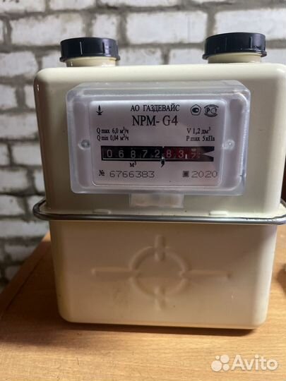Газовый счетчик g4