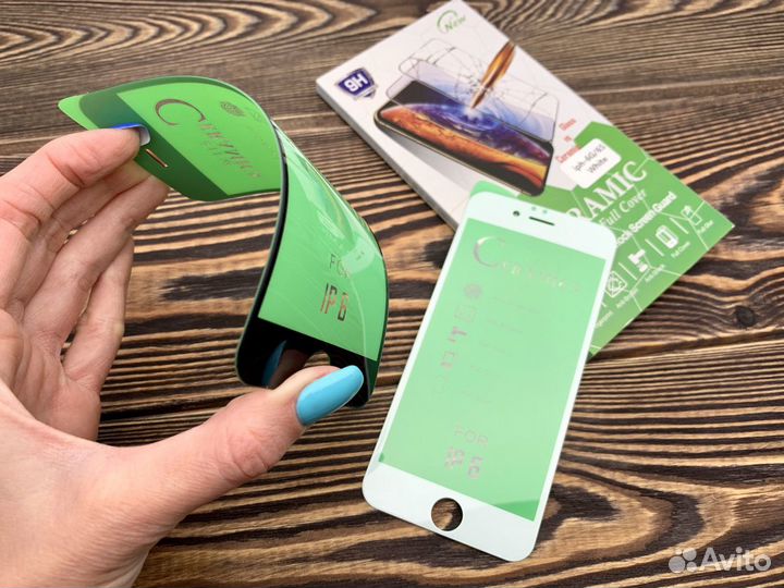 Защитное стекло на iPhone, samsung, Xiaomi