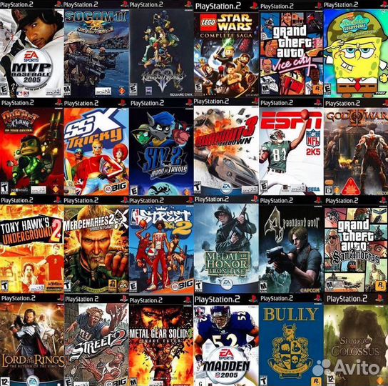 Игровая консоль Playstation 2 Slim