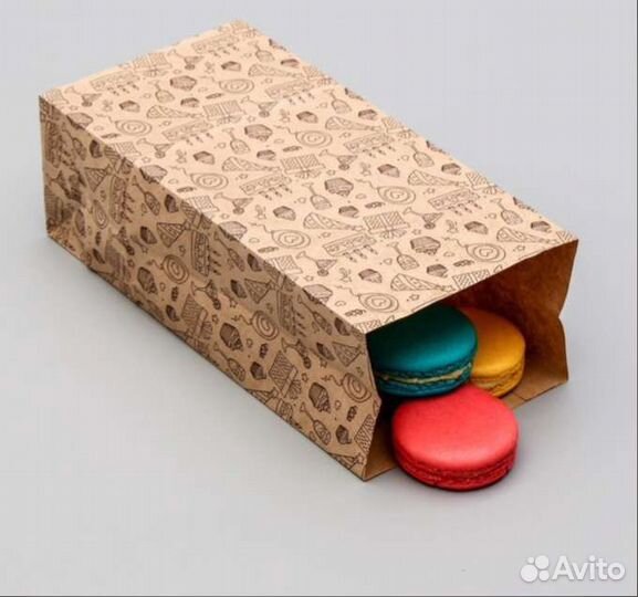 Крафт пакеты подарочные