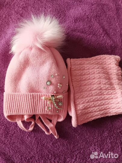 Шапочка для девочки