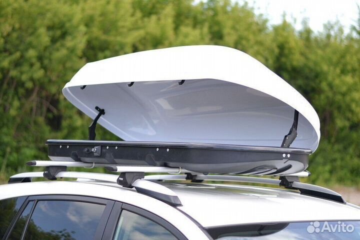 Автобокс на крышу Kia Rio. Турино 1