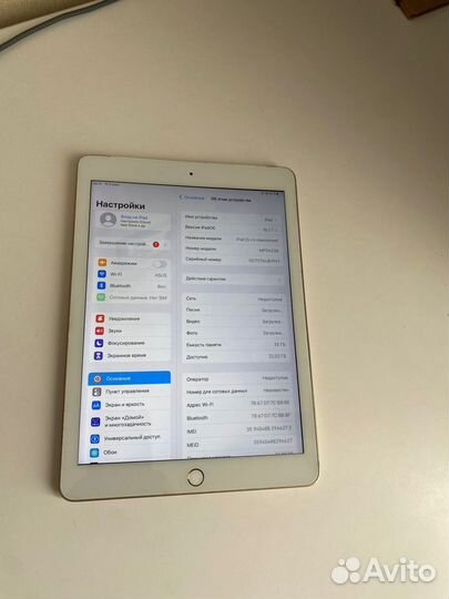 iPad 5-th 32gb sim,wi-fi