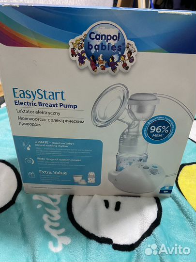 Молокоотсос электрический Canpol Babies новый