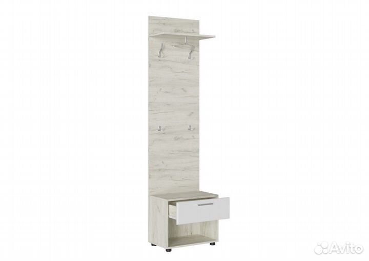 Прихожая Сафари Белый дуб крафт