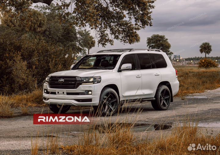 Кованые диски R22 на Крузак 300