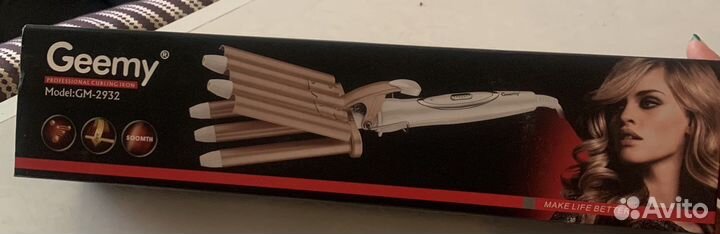 Плойка (щипцы для завивки-локоны) Geemy Electroni