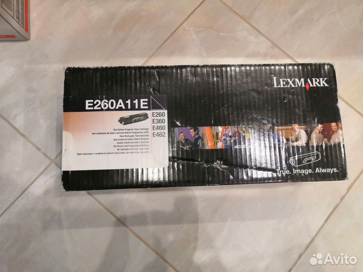 Картриджи Xerox Lexmark оригинал новые