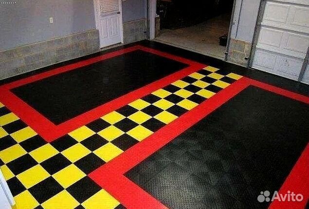 Модульная пвх плитка для магазина