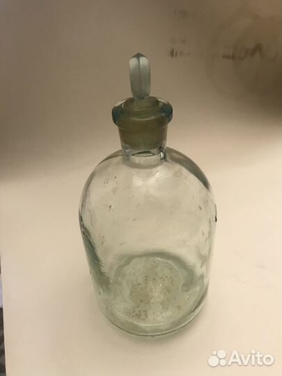 Бутыль лабораторная 1 л с притертой крышкой