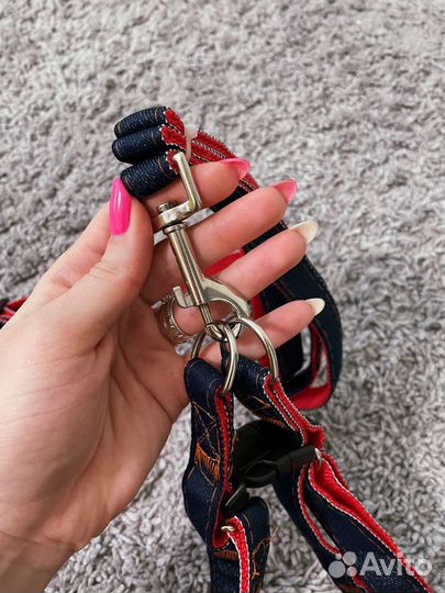 Шлейка, ошейник, поводок для собак