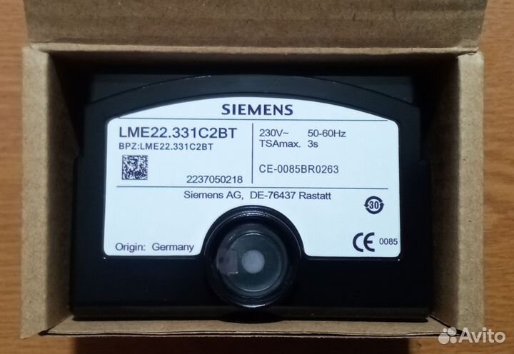 Топочный автомат LME22.331C2 Siemens, газ