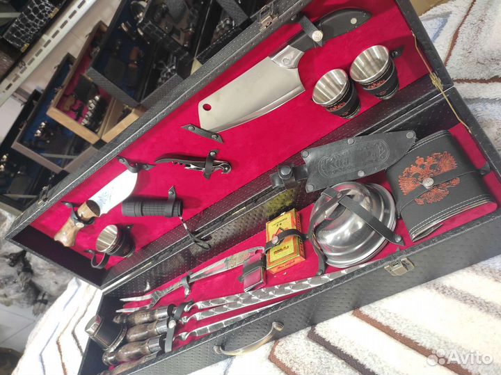 Шашлычный подарочный набор