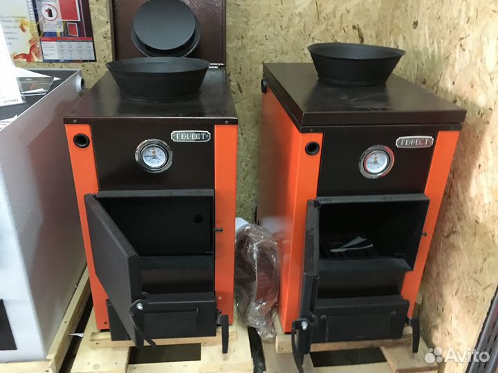 Твердотопливный котел