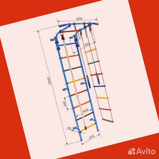 Шведская стенка - Спорткомплекс Start 3 (до 80кг)