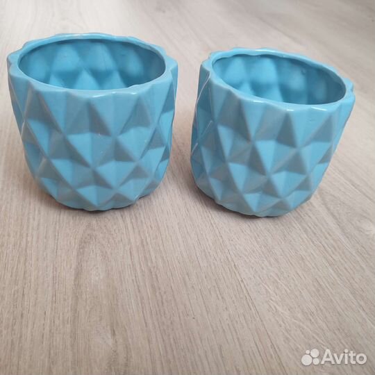 Керамические горшки для цветов бу