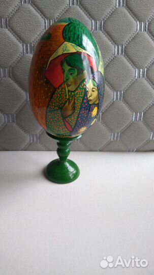 Яйцо сувенирное, роспись по мотивам Ван Гога