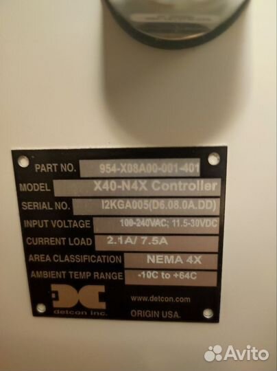 Газоанализатор Detcon X40