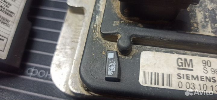 X18xe1 эбу иммобилайзер и чип от Опель Зафира А