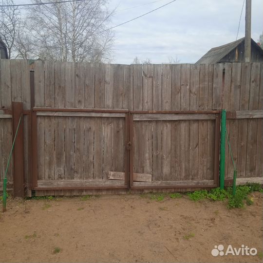 Ворота на дачу бу