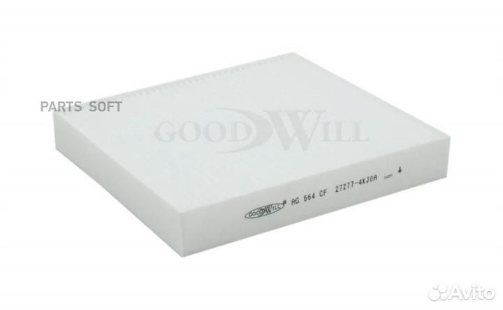 Goodwill AG 664 CF Фильтр салона mercedes, nissan, renault